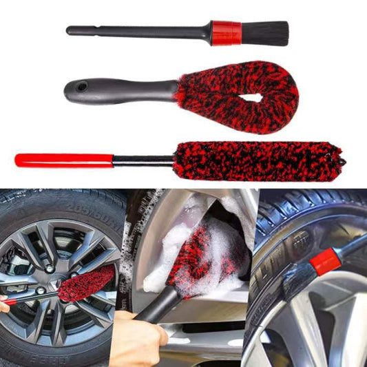 Car Beauty Imitation Wool Fiber Stick Wheel Cleaning Brush ÎҵÄÉ̵ê