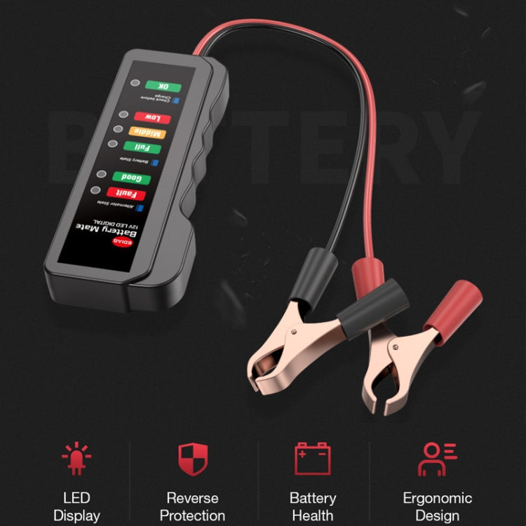 12V Automotive Battery Tester Fault Diagnosis Instrument