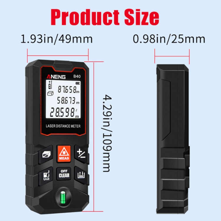 ANENG Handheld Infrared Rangefinder Reluova