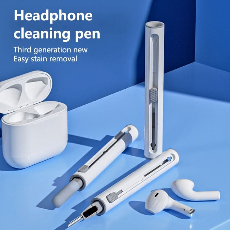 Q5 Bluetooth Earphone Telescopic Cleaning Pen Brush