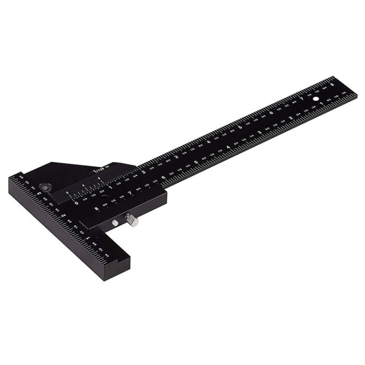 T072 Woodworking Multifunctional Aluminum Alloy Marking Ruler My Store