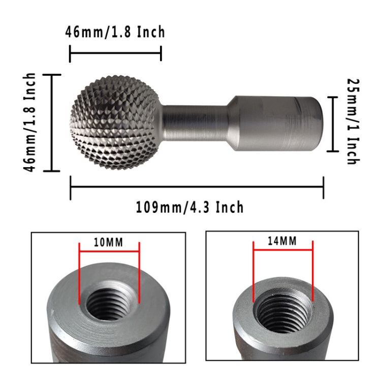 Spherical Wood Groove Carving Knife