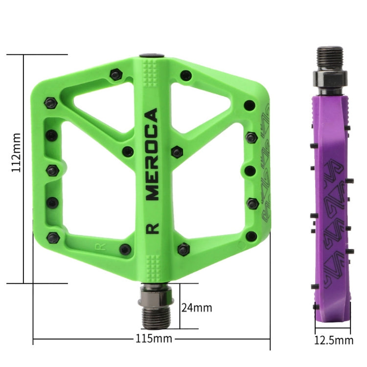 MEROCA Mountain Bike Nylon Pedal Reluova