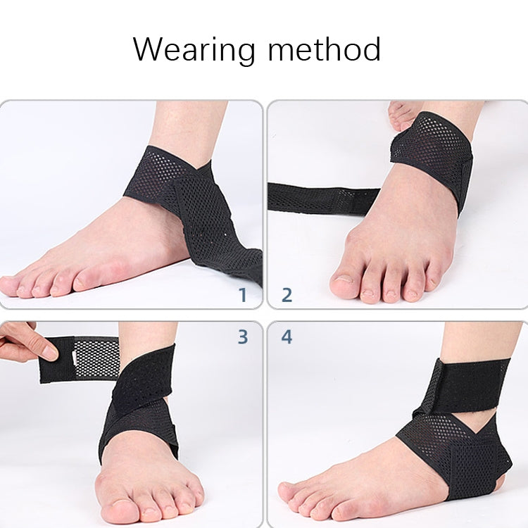 Summer Thin Type Anti-Twist Injury Sweat-Absorbent Breathable Strap Ankle Support