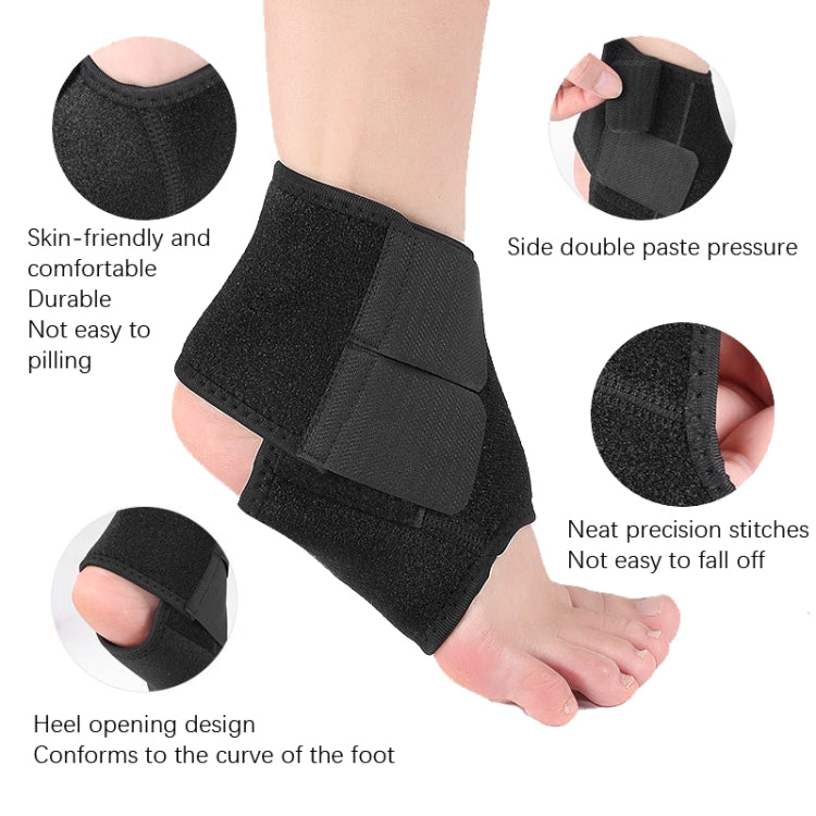 Outdoor Sports Anti-Strained Fixed Rehabilitation Ankle Support, Size: S Right Reluova