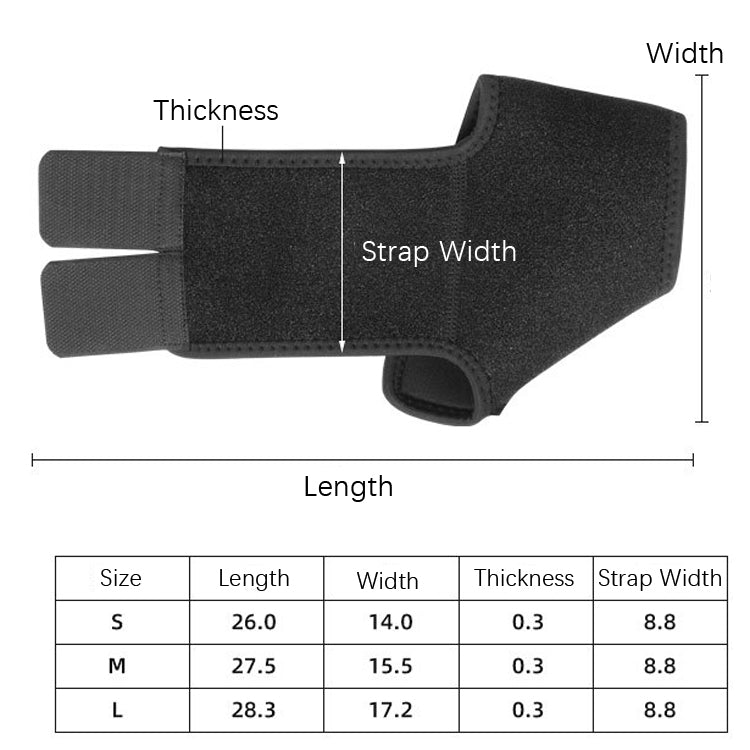 Outdoor Sports Anti-Strained Fixed Rehabilitation Ankle Support, Size: S Right