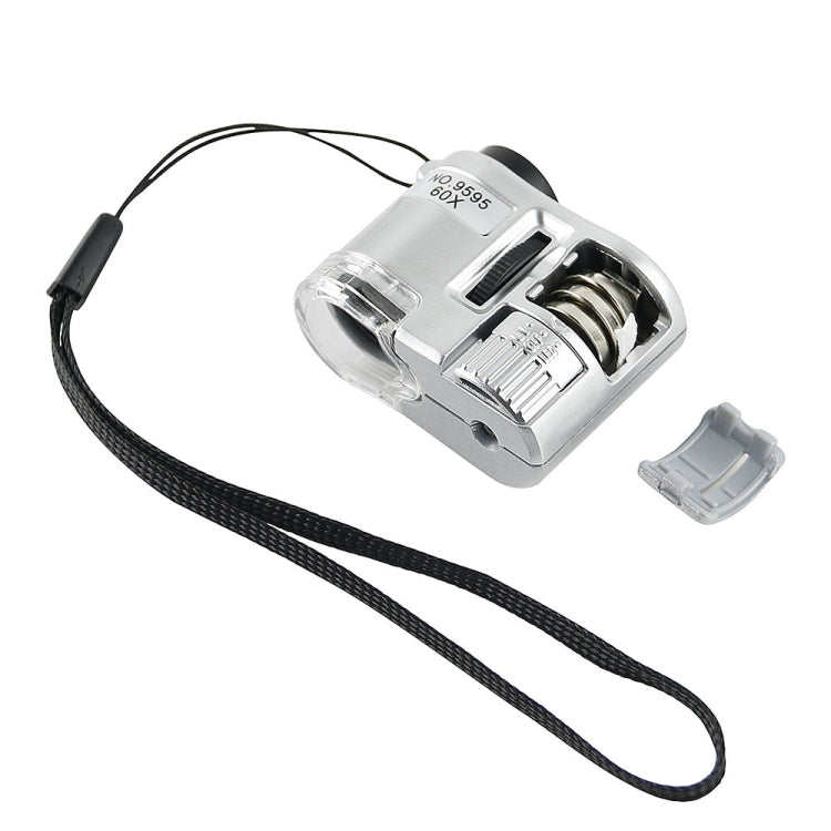 9595 60X LED Light UV Light Mini Microscope