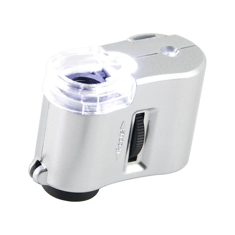 9595 60X LED Light UV Light Mini Microscope Reluova