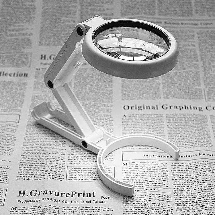 5X / 11X USB Charging LED Light Handheld Magnifier