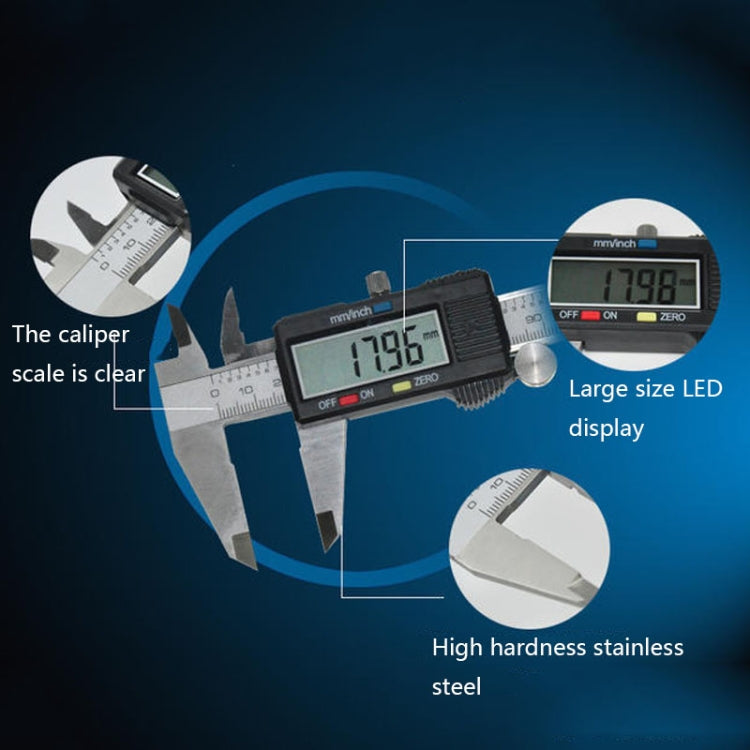 Stainless Steel Electronic Digital Vernier Caliper My Store