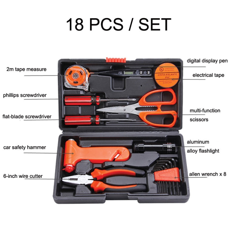 JT-18 Car Life Hammer Hand Tools Set