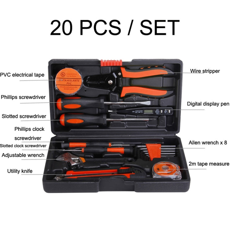 JT-20 Household Combination Hardware Manual Tool Box My Store