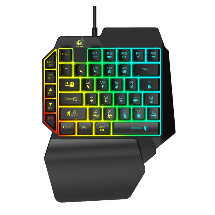 ZIYOU LANG K15 Robotic Sense One-Handed Gaming Keyboard My Store