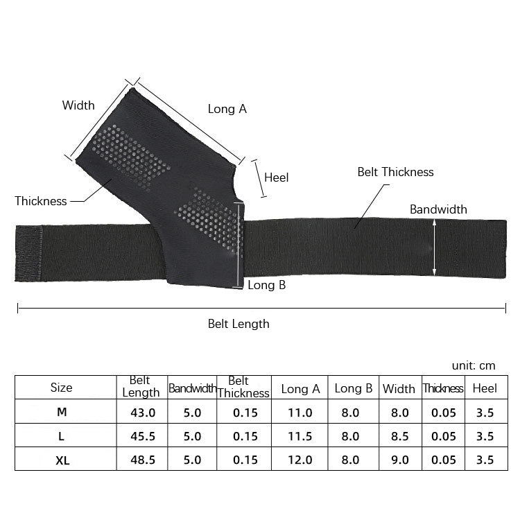 Thin Anti-Slip Dispensing Sports Compression Bandage Ankle Brace Reluova