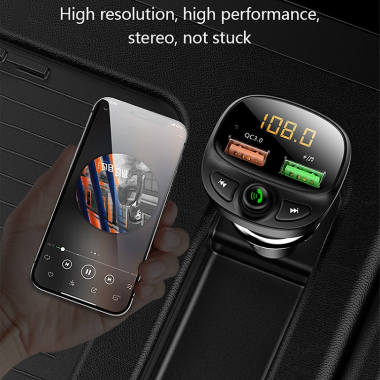 HY-87 Car Bluetooth MP3 Dual USB Car Charger, Style: ÎҵÄÉ̵ê