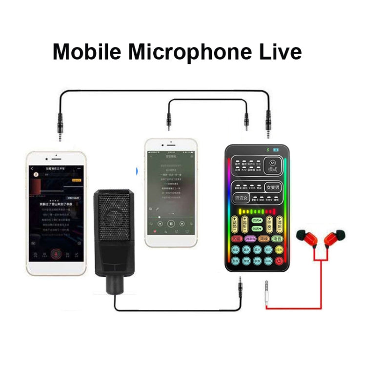 Voice Changer Game Live Broadcast Mobile Computer Sound Card