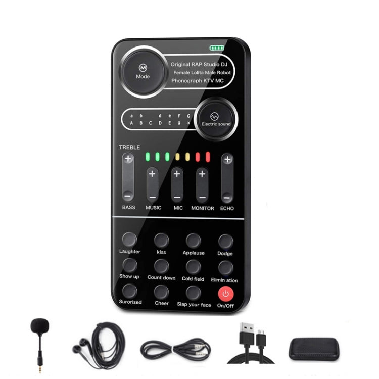 Voice Changer Game Live Broadcast Mobile Computer Sound Card