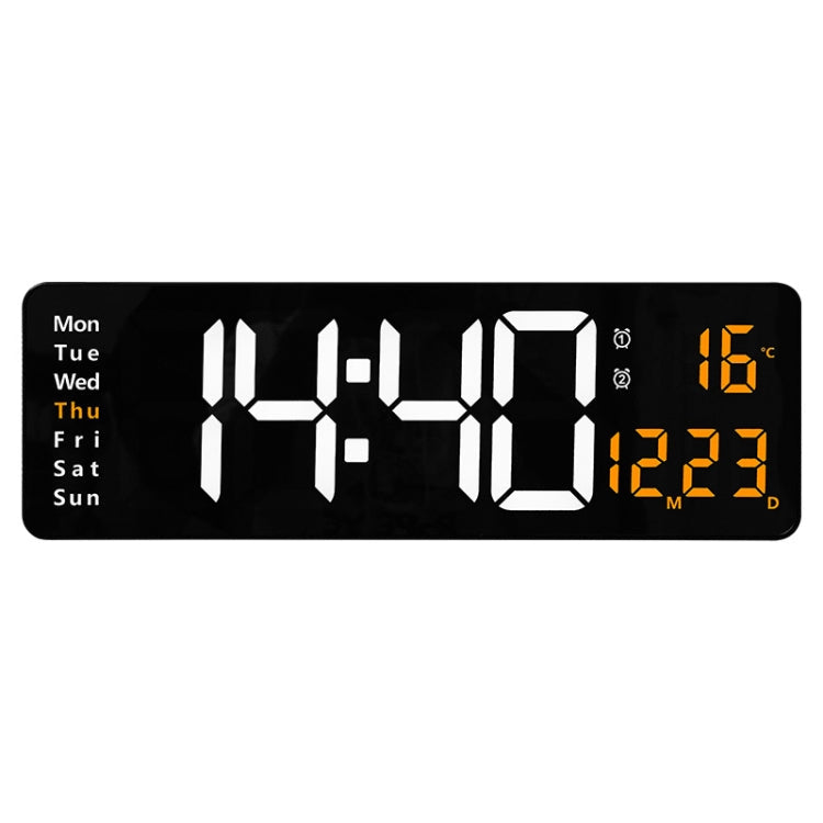 6626 Living Room Wall-Mounted Large Screen Display LED Digital Clock