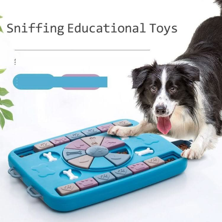 Slow Food Dog Bowl Pet Educational Interactive Toy - Reluova