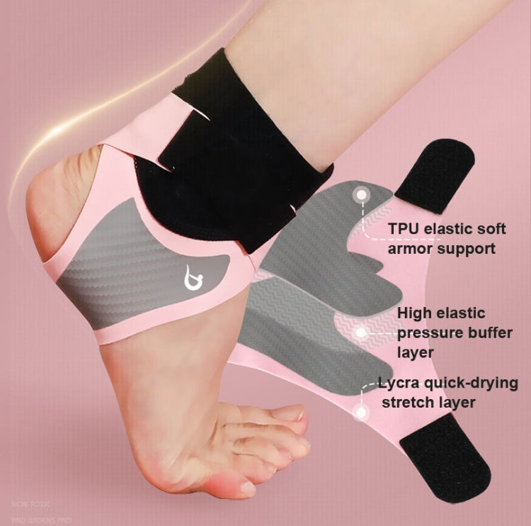 1 Pair Carbon Soft Armor Sports Ankle Protectors For Men and Women