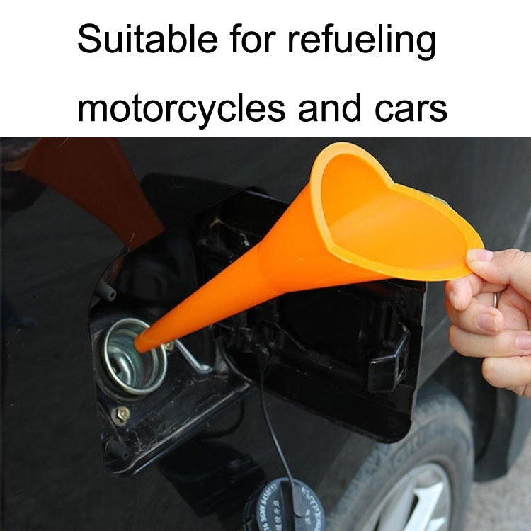 10 PCS Car Hands-Free Plastic Refueling Funnel