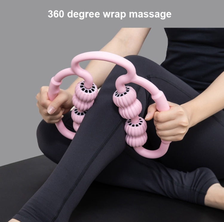 Ring-shaped Stovepipe Foam Roller Massage Roller(Random Color Deliver) Reluova