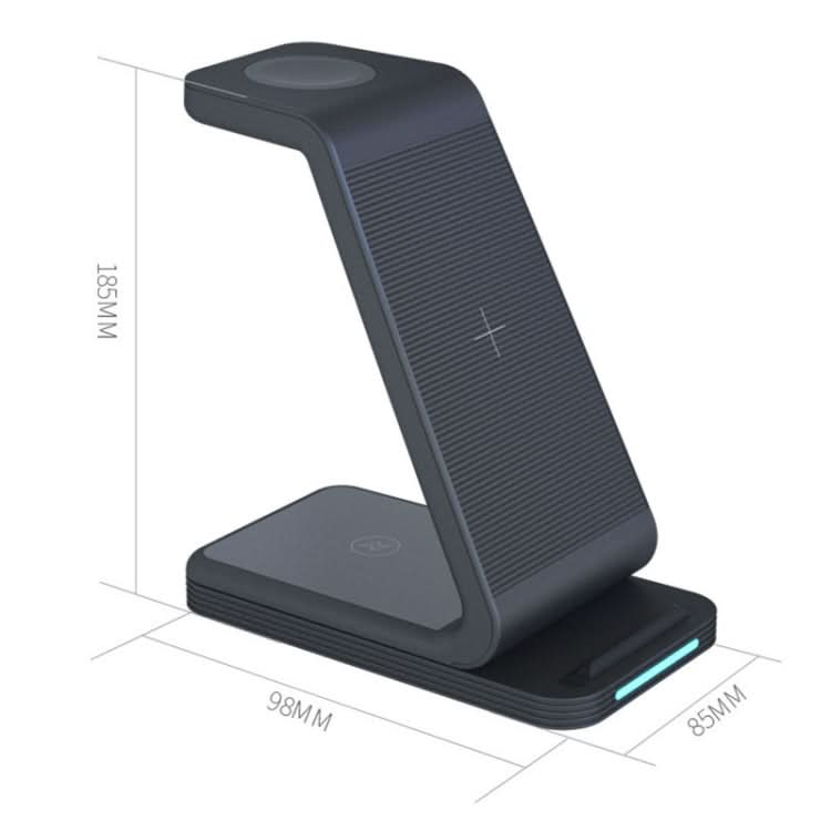 D2 3 In 1 15W Wireless Vertical Charger