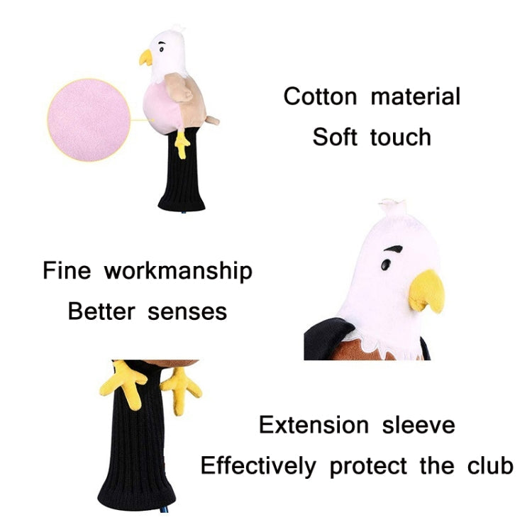 Cute Plush Animal Golf Club Knit Cover