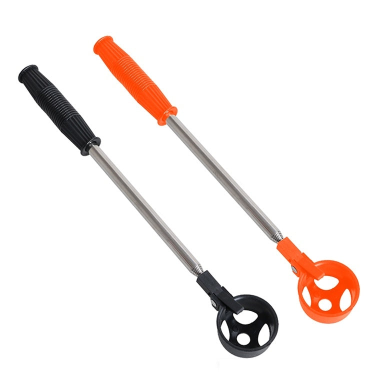 Golf 8 Sections Foldable Antenna Rod Stainless Steel Ball Picker