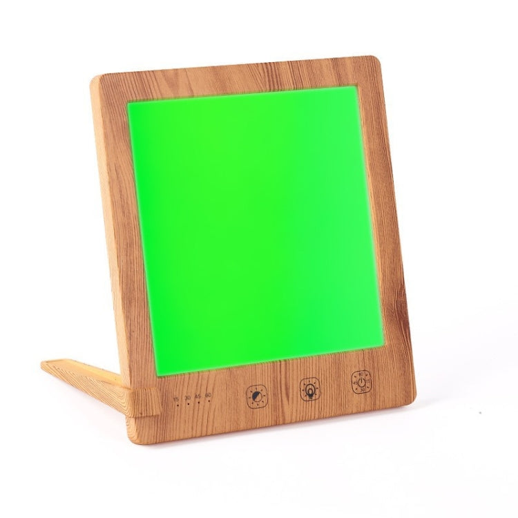 JSK-22L Relieve Anxiety Headache Emotional Therapy Sad Light Therapy Lamp, Wood Grain