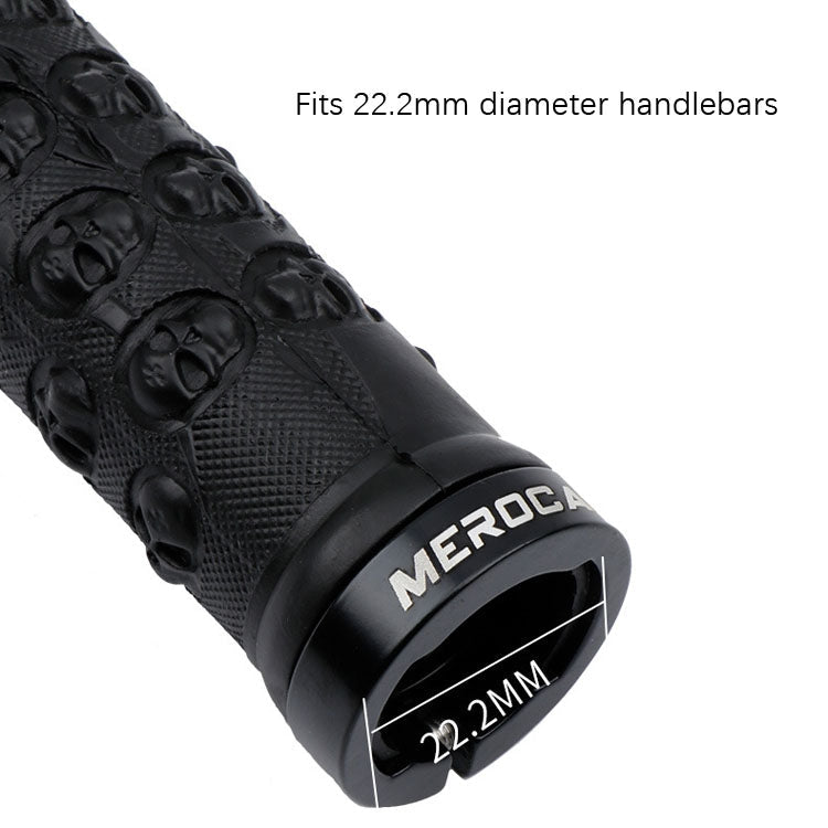 MEROCA Mountain Bike Anti-slip Shock Absorber Riding Grip Cover, Style: Reluova