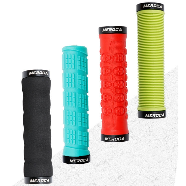 MEROCA Mountain Bike Anti-slip Shock Absorber Riding Grip Cover, Style: Reluova