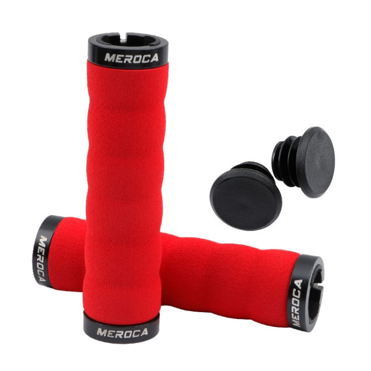 MEROCA Mountain Bike Anti-slip Shock Absorber Riding Grip Cover, Style: Reluova