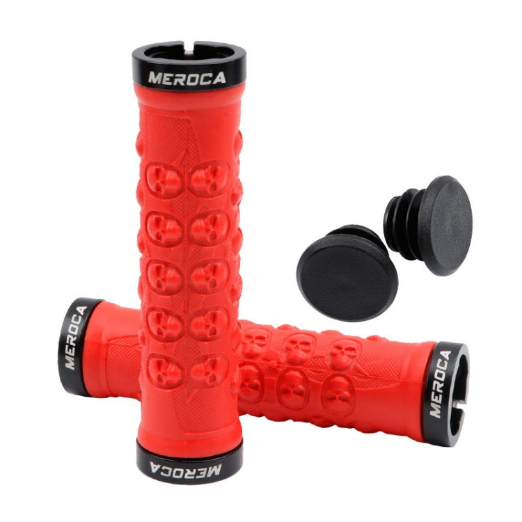 MEROCA Mountain Bike Anti-slip Shock Absorber Riding Grip Cover, Style: Reluova