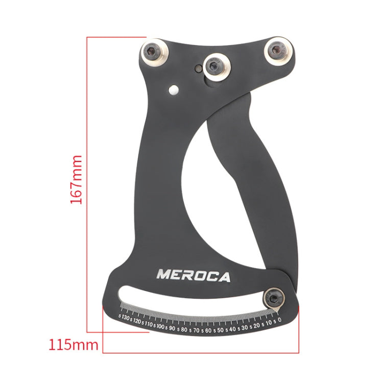 MEROCA Bicycle Ring Calibration Tool Spoke Tension Tube Wheel Set Steel Wire