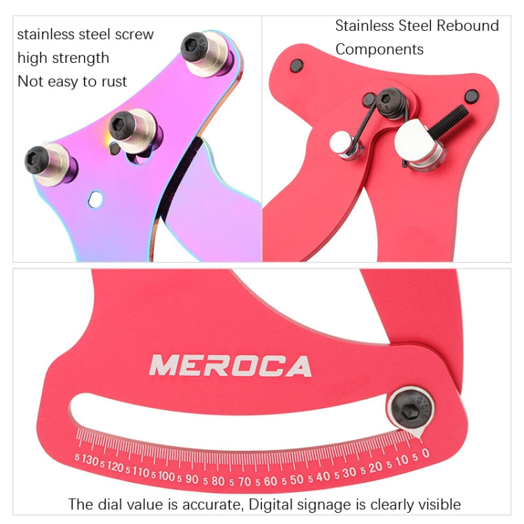 MEROCA Bicycle Ring Calibration Tool Spoke Tension Tube Wheel Set Steel Wire