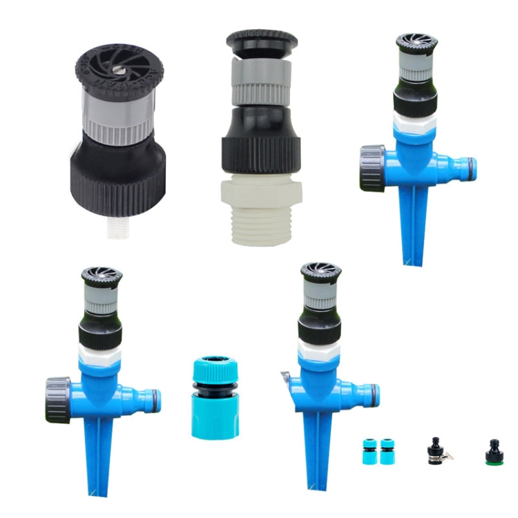 Internal Thread Sprinkler Green Lawn Sprinkler Irrigation 4 Points Adjustable Scattering Sprinkler My Store