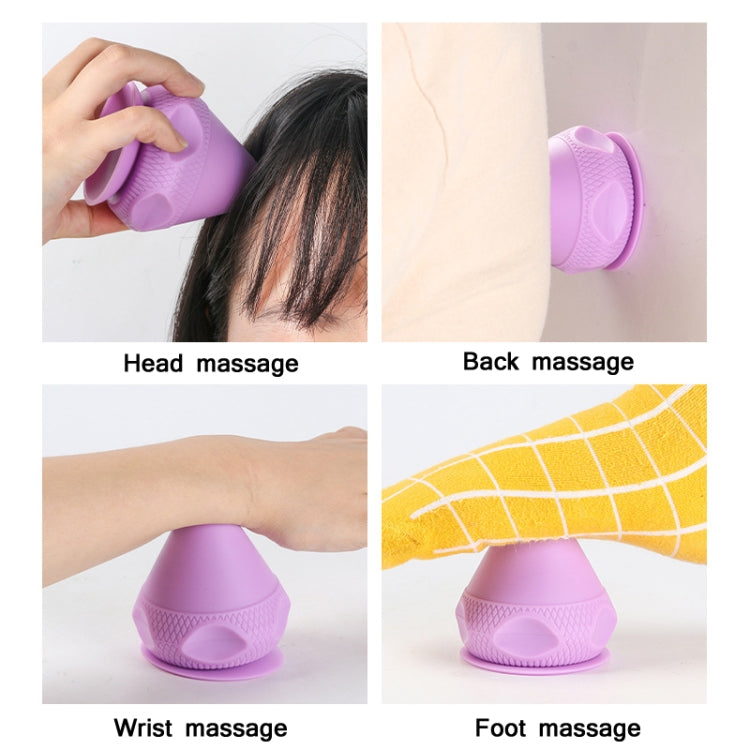 Suction Cup Type Silicone Muscle Membrane Muscle Massage Ball Reluova