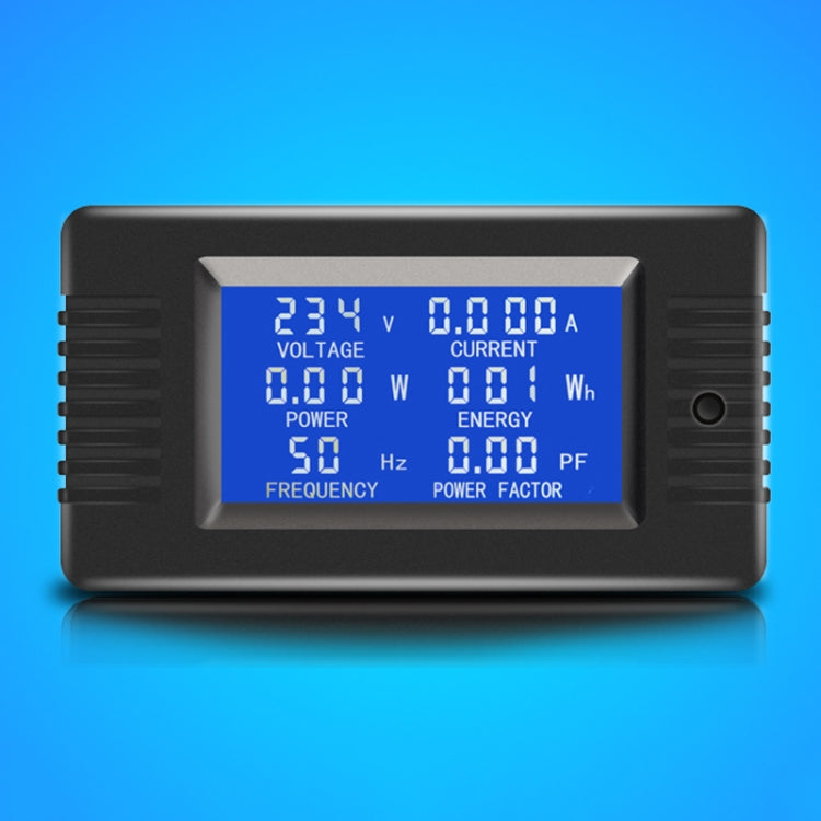 Peacefair English Version Multifunctional AC Digital Display Power Monitor