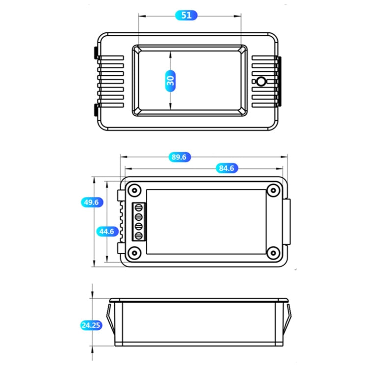 Peacefair English Version Multifunctional AC Digital Display Power Monitor Reluova