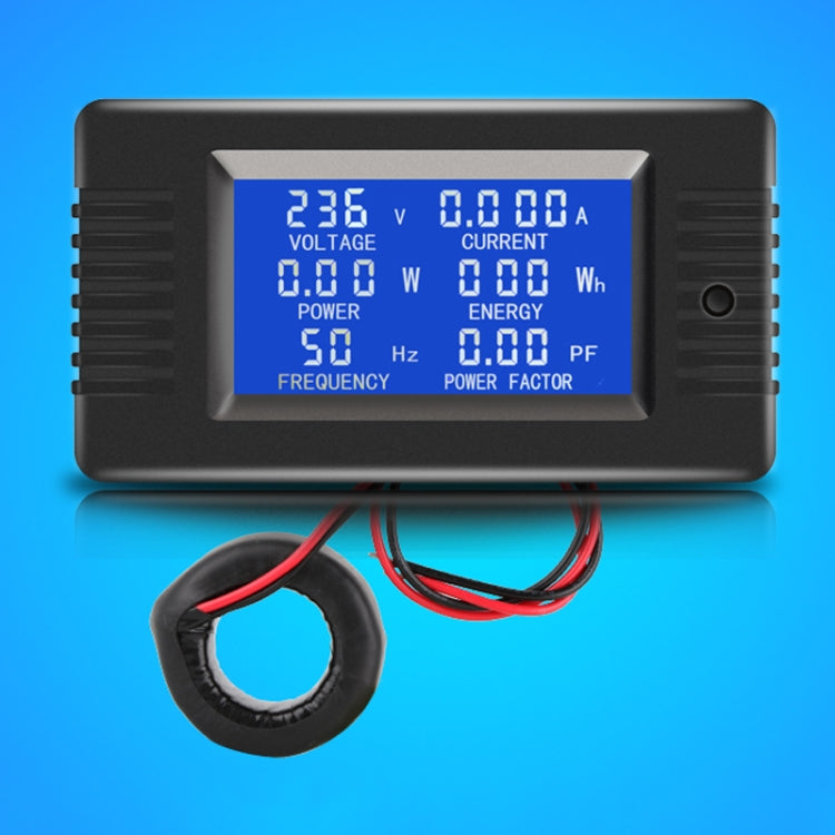 Peacefair English Version Multifunctional AC Digital Display Power Monitor Reluova