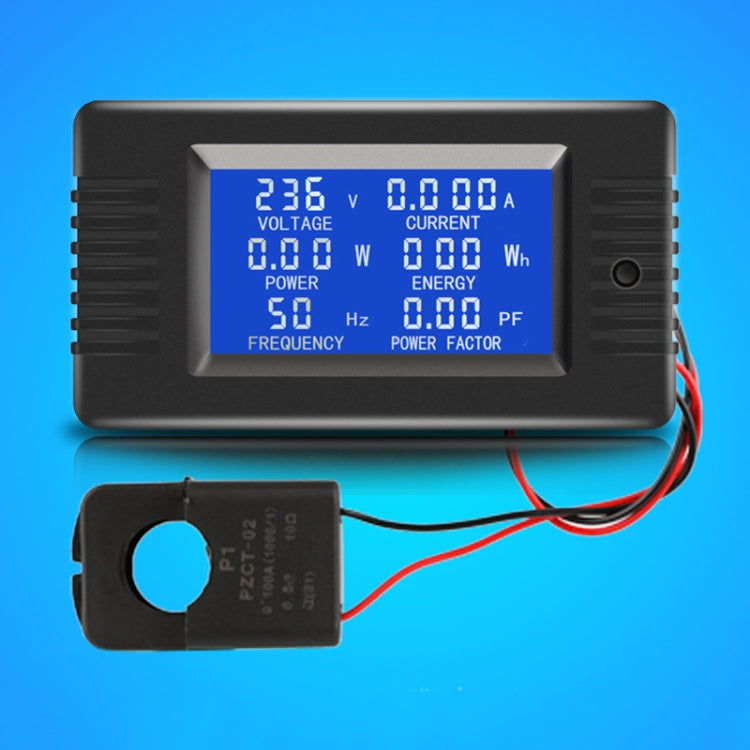 Peacefair English Version Multifunctional AC Digital Display Power Monitor Reluova