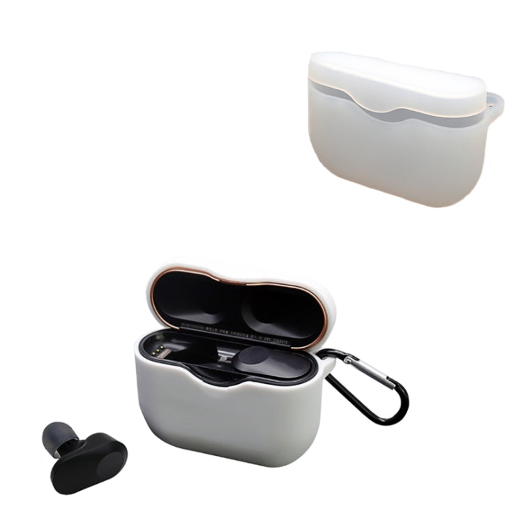 2 PCS Bluetooth Earphone Silicone Protective Cover with Hook For Sony WF-1000XM3-Reluova