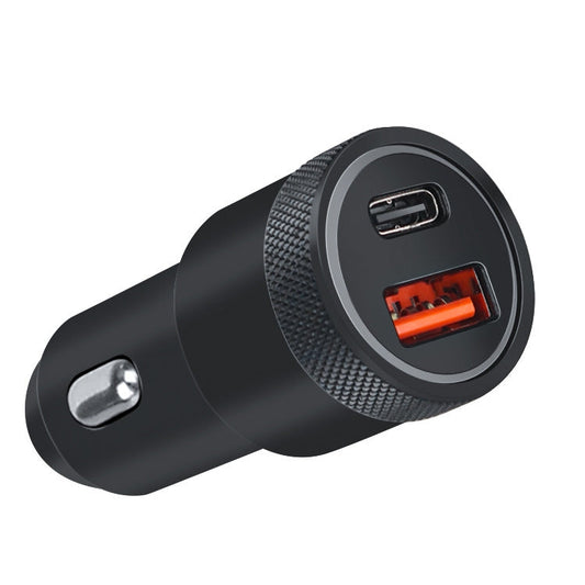 Aluminum Alloy Cigarette Lighter Applicable Car Charger