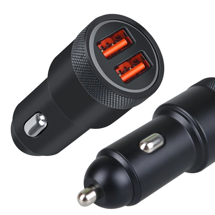 Aluminum Alloy Cigarette Lighter Applicable Car Charger