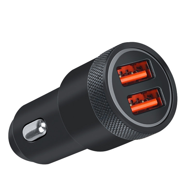 Aluminum Alloy Cigarette Lighter Applicable Car Charger