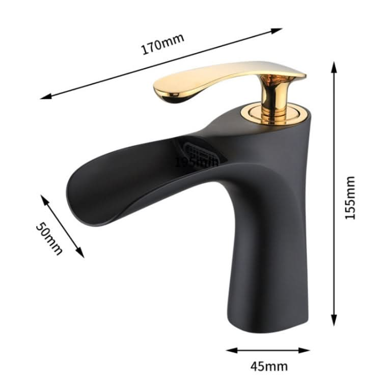 Washbasin All Copper Diamond Hot And Cold Water Faucet