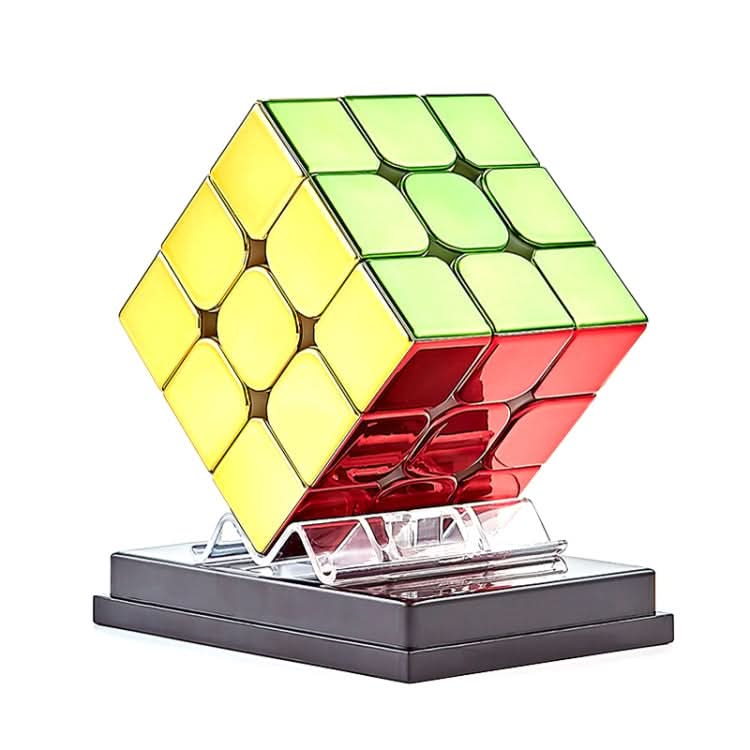 Electroplating Third-Order Magic Cube Educational Toys, Style: Reluova