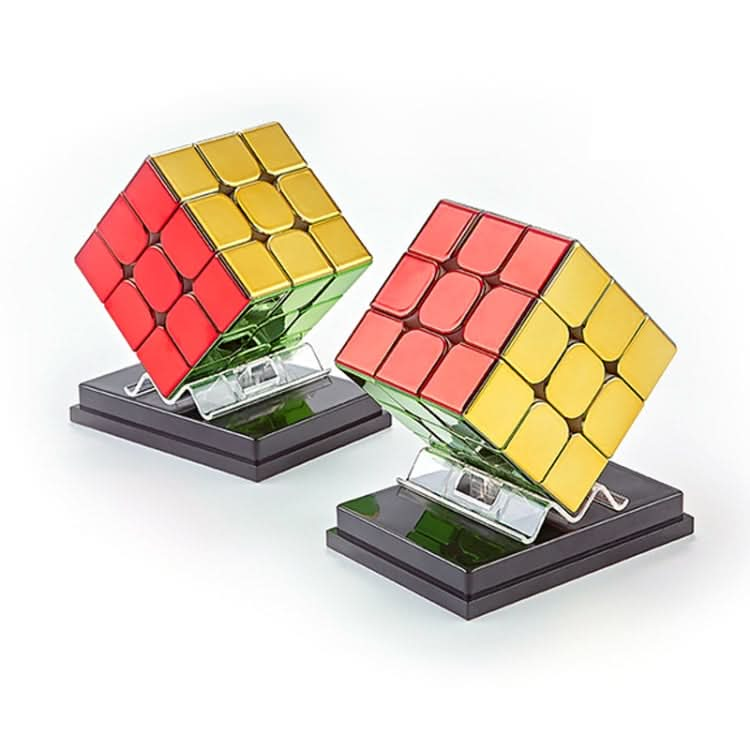 Electroplating Third-Order Magic Cube Educational Toys, Style: Reluova