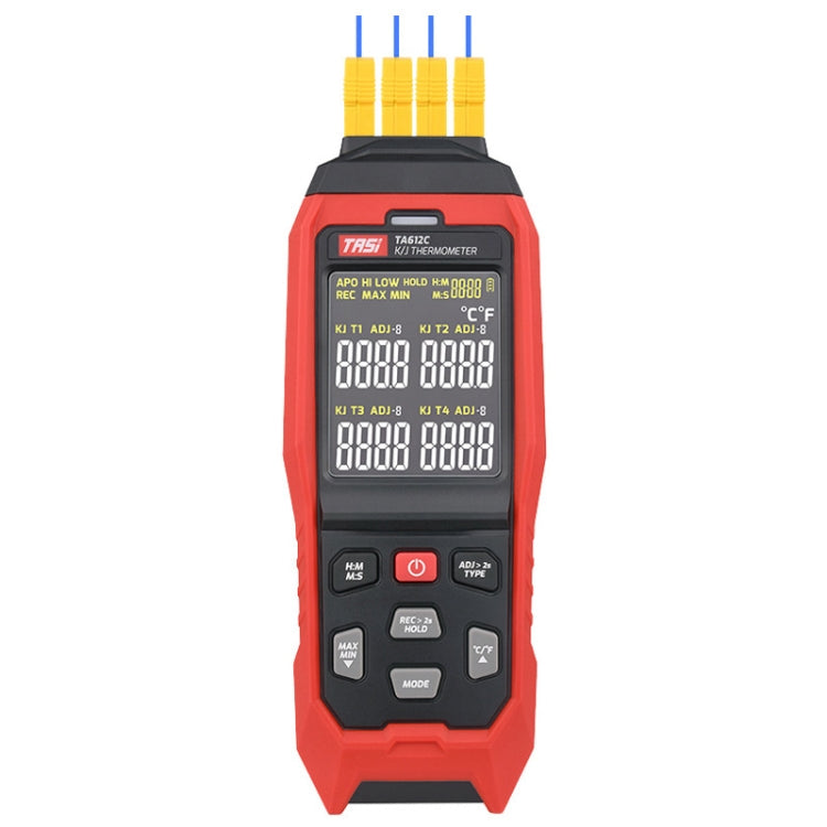 TASI Contact Temperature Meter K-Type Thermocouple Probe Thermometer, Style: